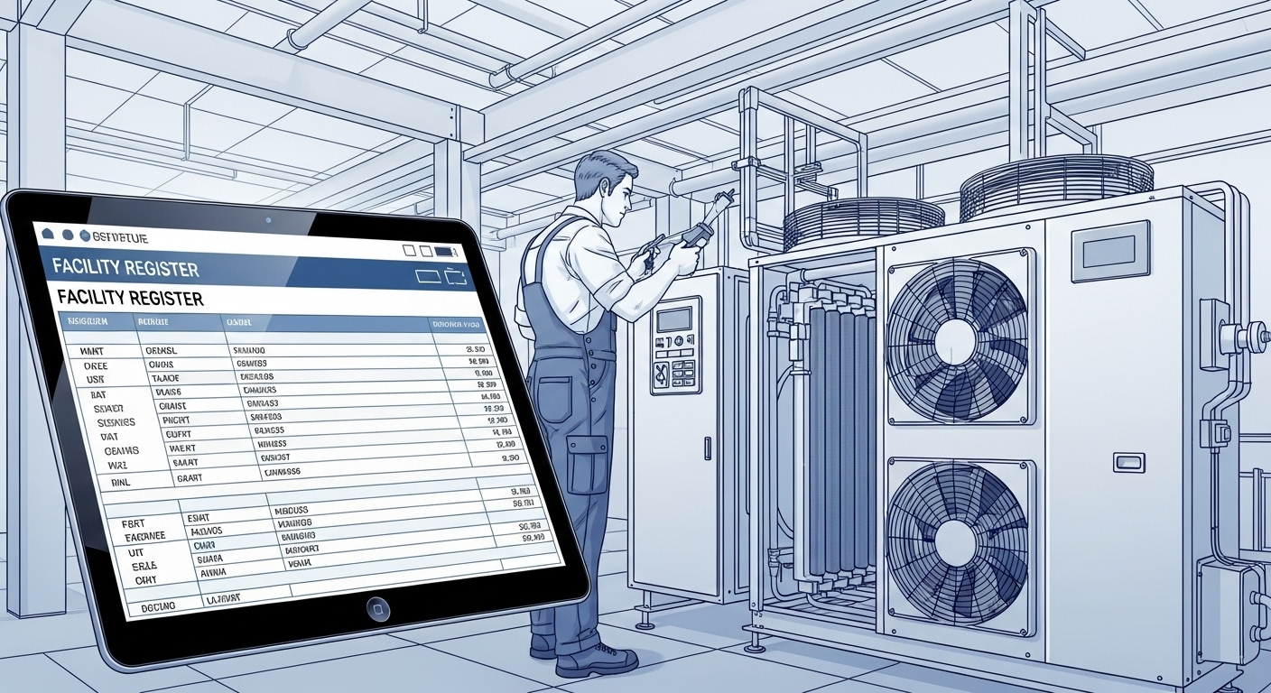Profesjonell servicetekniker som jobber med varmepumpe installasjon og vedlikehold